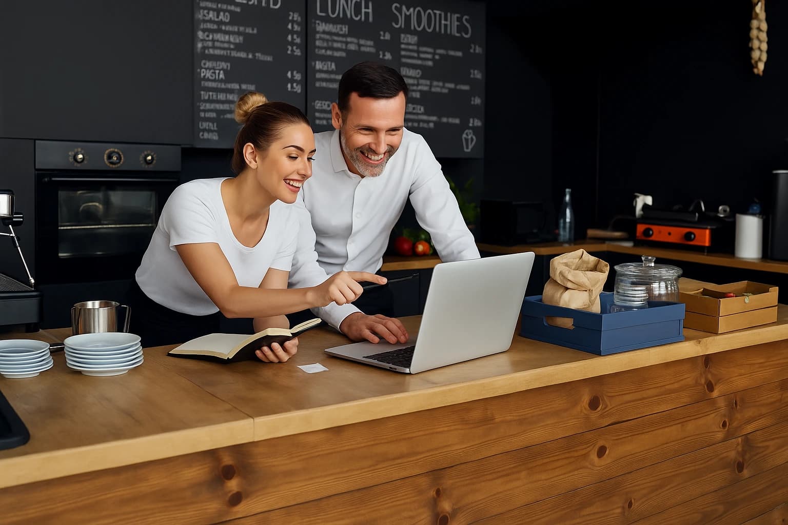 Café Manager using X-Dine POS system